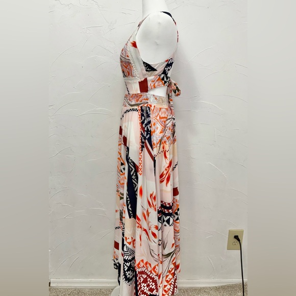 Abel The Label Gemini Vienna Patchwork Maxi Dress - Picture 5 of 14